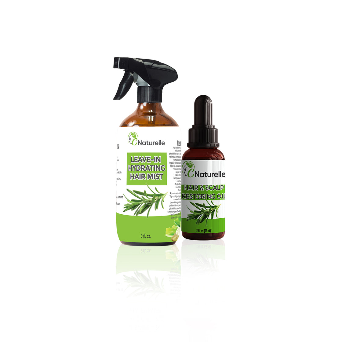 HYDRATING HAIR MIST & RESTORING OIL COMBO